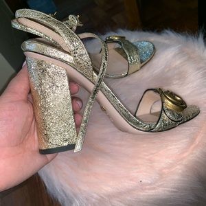 Gucci marmont heels✨